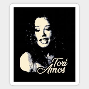 Retro Tori Amos Magnet